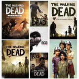Telltale The Walking Dead Anime Video Game Canvas Art Poster  Modern Wall Decor for Family Bedroom Living Room or Office  Stylis