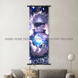 Jujutsu Kaisen Anime Poster Room Canvas Print Hanging Painting Wall Art Megumi Fushiguro Scrolls Picture Home Decoration Mural