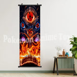 Hot Japanese Anime Scroll Canvas Wall Hanging Painting Kakashi Home Anime Poster Sasuke Art Room Decoration Kid Gift Itachi