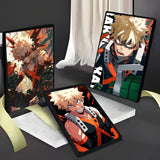 1pc My Hero Academia Bakugo Katsuki Anime Poster Self-adhesive Art Waterproof Paper Sticker Coffee House Bar Room Wall Decor