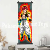 Dragon Ball Anime Poster Son Goku Home Decor Kakarotto Hanging Painting Trunks Wall Art Bardock Scroll Picture Zarbon Wallpaper
