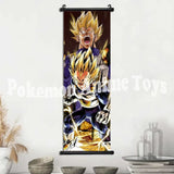Dragon Ball Anime Poster Son Goku Home Decor Kakarotto Hanging Painting Trunks Wall Art Bardock Scroll Picture Zarbon Wallpaper