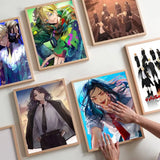 Anime Tokyo Revengers Self-adhesive Art Poster HD Quality Wall Art Retro Posters for Home Home Decor