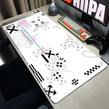 CSGO Anime Mouse Pads PrintStream Game player Mousepads 400x900 Large Mousepad Gamer anti-slip Rubber  Company Desk mat Design