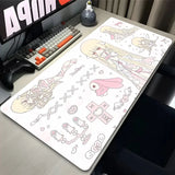 C-Chobits Chii Anime Girl Desk Mat Computer Office Extended Mouse Pad Laptop Rubber Non-slip Large Mousepad Gamer Cabinet Carpet