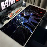 Mouse Pad Laptop Gaming Accessories HD Mousepad Black and White S-spider Man Keyboard Pad PC Anime M-marvel Cool Desk Mouse Mat