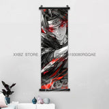 Naruto Home Decoration Scrolls Picture Hyuga Hinata Anime Canvas Wall Art Interior Hanging Painting Uchiha Itachi Figures Poster
