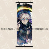 Anime Jujutsu Kaisen Scrolls Pictures Zenin Maki Canvas Wall Art Hanging Paintings Printed Poster Living Room Home Decoration