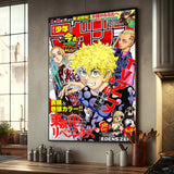 Tokyo Revengers  Anime Posters Sticky HD Quality Wall Art Retro Posters for Home Room Wall Decor