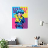 Japanese Anime My Hero Academia Wall Decorative Picture for Boy Room Metal Tin Sign Home Decor Wall Art Cafe Quality Posters