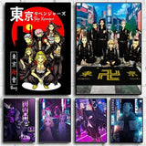 Canvas Painting Wall Art Anime TV Tokyo Revengers Poster Aesthetic Mikey Hanma Shuji Manga Mural Kawaii Room Decor Gift