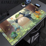 Japan Anime Mouse Pad PC Colorful Gamer Cabinet Mousepad P-pokemon Lugia Keyboard Rug Laptop Gaming Rubber Mat Desk Accessories