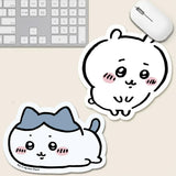 Cute Cartoon Chiikawa Usagi Hachiware Special-Shaped Leather Mouse Pad Game Rubber Pad Desk Mat Office Supplies Children Gift