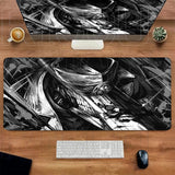 Comic Chainsaw Man XXL Mouse Pad Anime reze Gamer Makima Gaming Accessories 400x900mm Large Keyboard Desk Mat Computer Keyboard