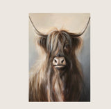 Art Watercolor Cow Picture Wall Painting Living Room