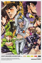Dream Anime J-JoJo B-Bizarre Retro Poster Print Cartoon Role Classic Hot Canvas Painting Game Room Aesthetic Art Wall Decor G