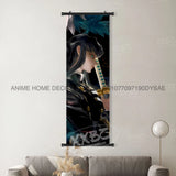 Anime Demon Slayer: Kimetsu No Yaiba Figures Poster Canvas Print Hanging Painting Wall Art Scrolls Picture Home Decoration Mural