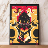 Japanese Classic Anime Pokemon Canvas Painting Lugia Ho-Oh HD Poster and Print Watercolor Wall Art Picture Home Decor Kids Gifts