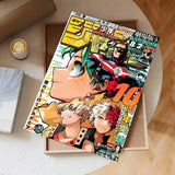 Anime My Hero Academia Poster Self-adhesive Wall Mural Art Waterproof Sticker For Bar Room Decor High Quality Print Gift