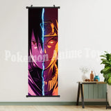 Hot Japanese Anime Scroll Canvas Wall Hanging Painting Kakashi Home Anime Poster Sasuke Art Room Decoration Kid Gift Itachi