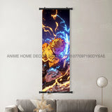 Anime Demon Slayer: Kimetsu No Yaiba Home Decor Wall Art Hanging Painting Canvas Print Scrolls Picture Kamado Tanjirou Poster