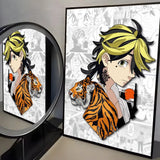 Anime T-Tokyo R-Revenger Poster Modern PP Paper Wall Art Sticker Minimalist Decorative for Cafe Office Bar Home Wall Decor Gift
