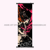 Demon Slayer: Kimetsu No Yaiba Wall Art Canvas Scrolls Pictures Anime Poster Hanging Painting Print Home Decoration Living Room