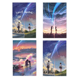 Manga Film Poster Anime Movie Canvas Printings Your Name By Kimi No Na Wa Posters and Prints Cartoon Love Wall Art Picture Decor
