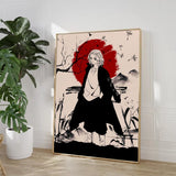 Japanese Anime Figure Tokyo Revengers Poster Aesthetic Mikey Hanma Shuji Manga Canvas Painting Wall Art Mural Kawaii Room Decor