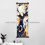 Naruto Home Decoration Scrolls Picture Hyuga Hinata Anime Canvas Wall Art Interior Hanging Painting Uchiha Itachi Figures Poster