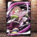 Japanese Anime Demon Slayer Wall Art Poster Nezuko And Tanjiro Home Decor Prints Living Room Bedroom Canvas Painting Mural Gi