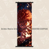 Hot Blooded Anime Jujutsu Kaisen Print Canvas Poster Satoru Gojo Home Decoration Mural Wall Art Scrolls Picture Hanging Painting