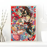 Anime T-Tokyo Revengers Poster Art Painting Poster With Prints Home bedroom living room decoration gift