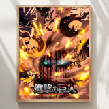 A-Attack On Anime T-Titan Poster High Quality Print Waterproof Wall Art Sticker For Bar Living Room Decor Gift