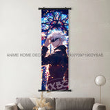 Jujutsu Kaisen Anime Poster Room Canvas Print Hanging Painting Wall Art Megumi Fushiguro Scrolls Picture Home Decoration Mural