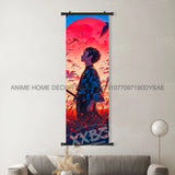 Anime Demon Slayer: Kimetsu No Yaiba Figures Poster Canvas Print Hanging Painting Wall Art Scrolls Picture Home Decoration Mural