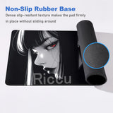 Anime Girls Samurai Oni Mask Mousepad Large Computer Gaming Accessories 400x900mm Gamer Professional Premium Mouse Mat Desk Mats