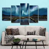 Mountains Peace Pure Light Landscape Kongjian Jiaju Decorative Art Wall