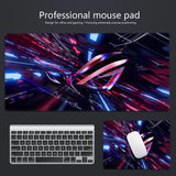 Asus Rog Mause Pad Anime Mouse Mats Gaming Computer Desk Mat Mouse Carpet Pc Accessories Gamer Mouse Pad Speed Rubber Mat