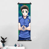 Blue Lock Posters Japanese Anime Wall Art Canvas Pictures Isagi Yoichi Painting Chigiri Hyoma Hanging Scrolls Home Decoration