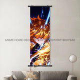Anime Demon Slayer: Kimetsu No Yaiba Home Decor Wall Art Hanging Painting Canvas Print Scrolls Picture Kamado Tanjirou Poster