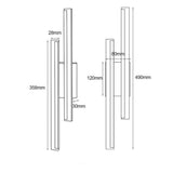 Creative Art Double Line Wall Lamp Hotel Stairs Aisle Background