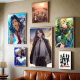 Anime Tokyo Revengers Self-adhesive Art Poster HD Quality Wall Art Retro Posters for Home Home Decor