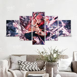 Anime Jujutsu Kaisen Character 5PCS Home Decor Canvas Paintings Pictures Wall Art Printed Poster No Frame Artwork Living Room