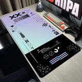 CSGO Anime Mouse Pads PrintStream Game player Mousepads 400x900 Large Mousepad Gamer anti-slip Rubber  Company Desk mat Design