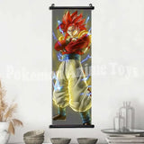 Dragon Ball Anime Poster Son Goku Home Decor Kakarotto Hanging Painting Trunks Wall Art Bardock Scroll Picture Zarbon Wallpaper