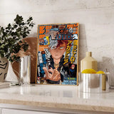 Anime My Hero Academia Poster Self-adhesive Wall Mural Art Waterproof Sticker For Bar Room Decor High Quality Print Gift