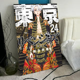 T-Tokyo Revengers Anime Poster HD PVC Wall Art - Waterproof Self Adhesive Mildew Resistant For Home Office Bar