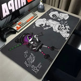 Mouse Pad Laptop Anime Gamer Cool Mousepad Office PC Murder Uzi N V J HD Print Keyboard Pad Drones Gaming Accessories Desk Mat