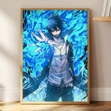 M-My Hero Academia Anime Painting Calligraphy HD Print Art Core – Unframed, Vibrant Wall Art, Ideal for Home